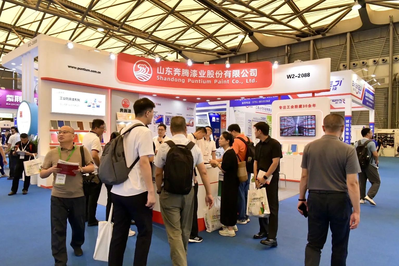 2025第23届中国国际涂料展览会【上海防腐漆涂料展】展位即将售罄