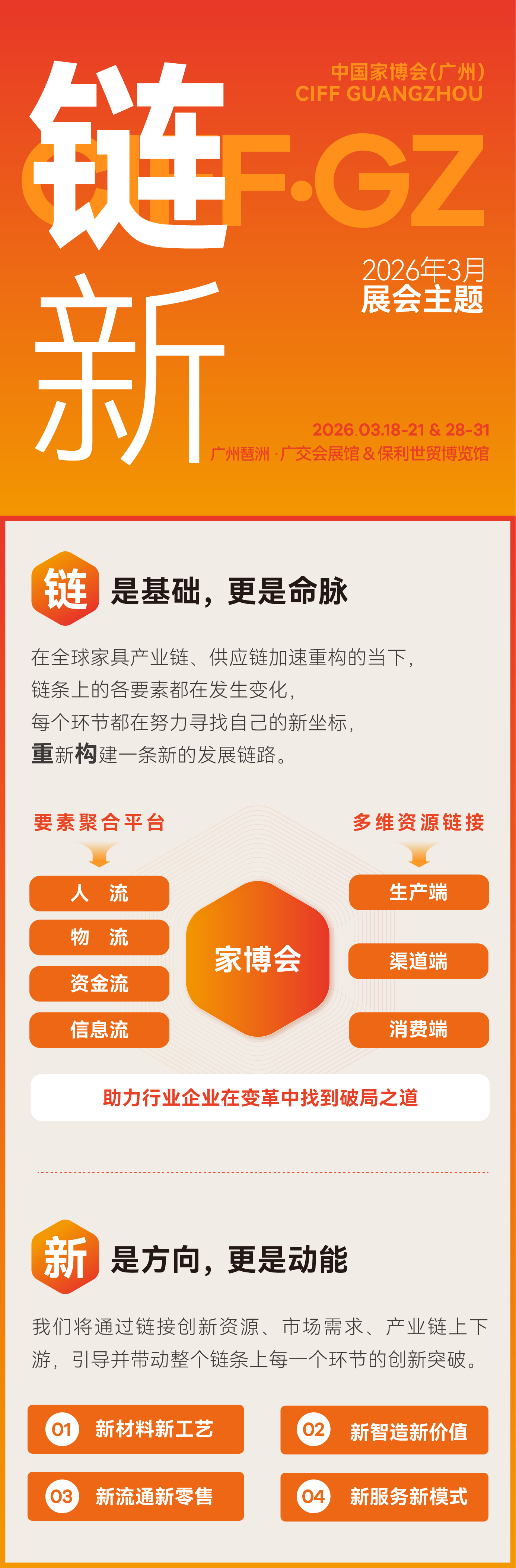 CIFF广州家具展 | 2026年中国家博会（广州）看点拉满！