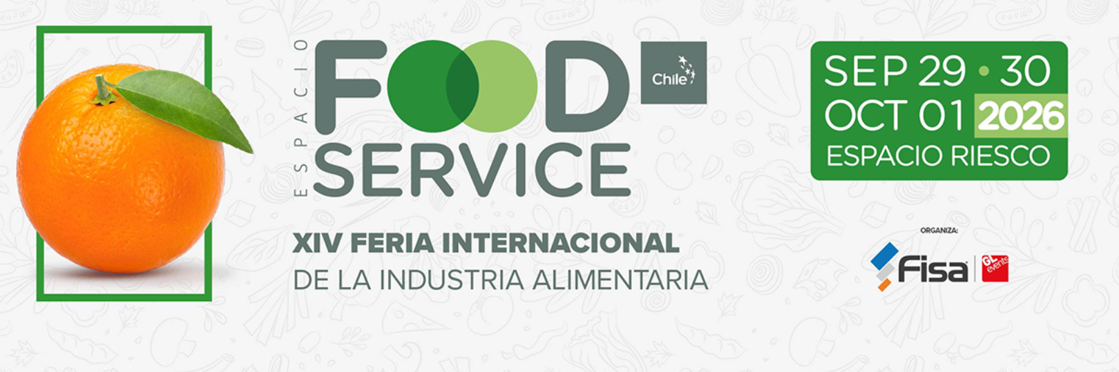 2026 年智利食品饮料博览会（Espacio Food Service）